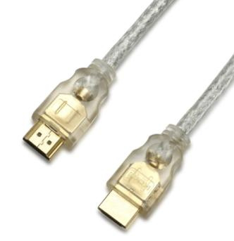 Transparent 1080P 1.4V 2.0V 4K HDMI Cable