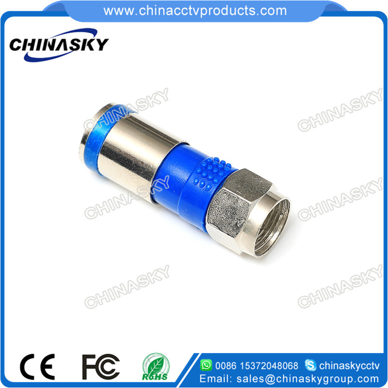 CCTV Compression F Connector for RG6 Cable (CT5065)