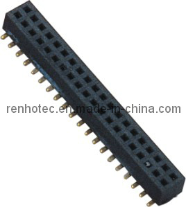 1.0mm H=2.1mm Dual Row Female Header Connector