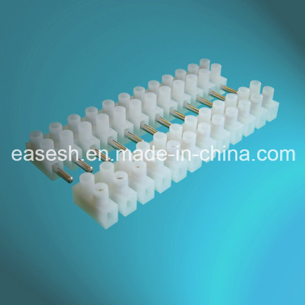 Horizontal Plug Electrical Plastic Terminal Strip Connectors