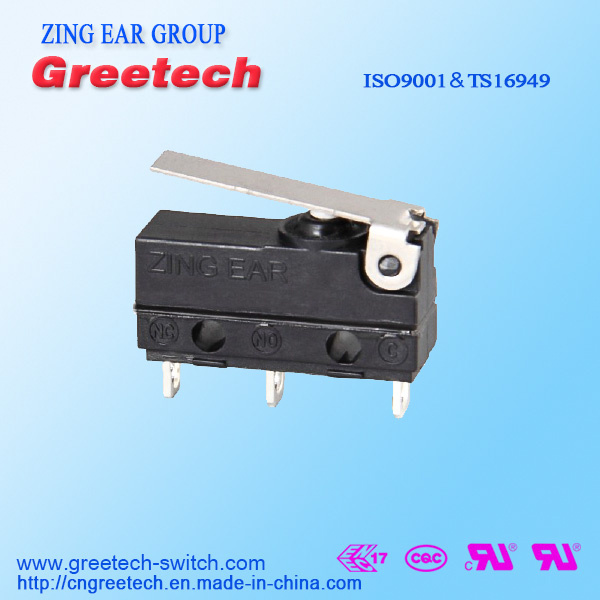 Zing Ear High Quality 3A 125/250VAC Sealed Mini Micro Switch