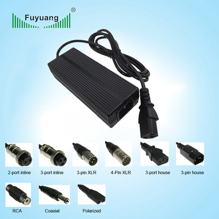 Fuyuang 24V 7A Li-ion Battery Charger for Electric Motorcycle