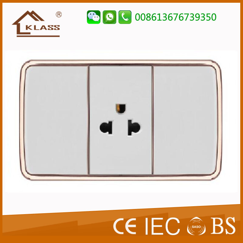 Top Quality 3pin Thailand Electric Socket Made in China