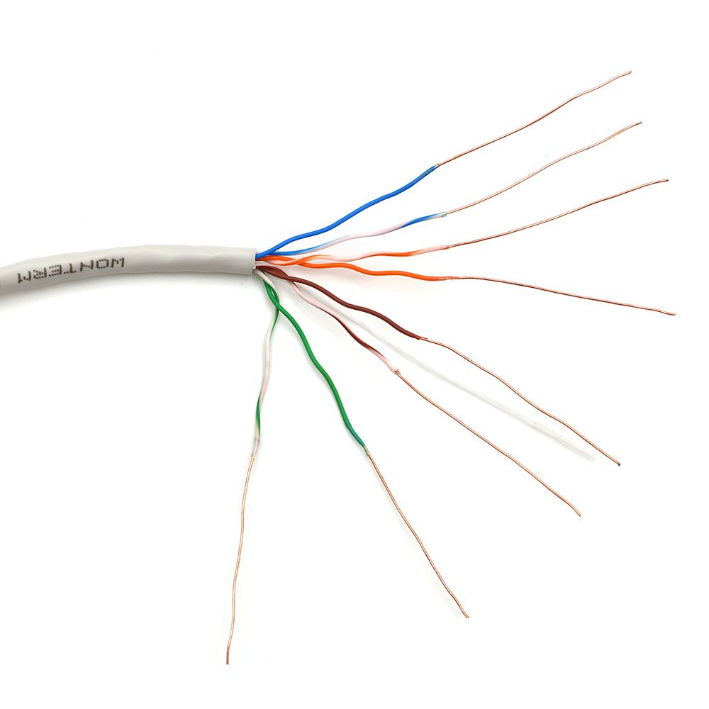 UTP Cat5e 4pair 24AWG 0.45mmcca PVC