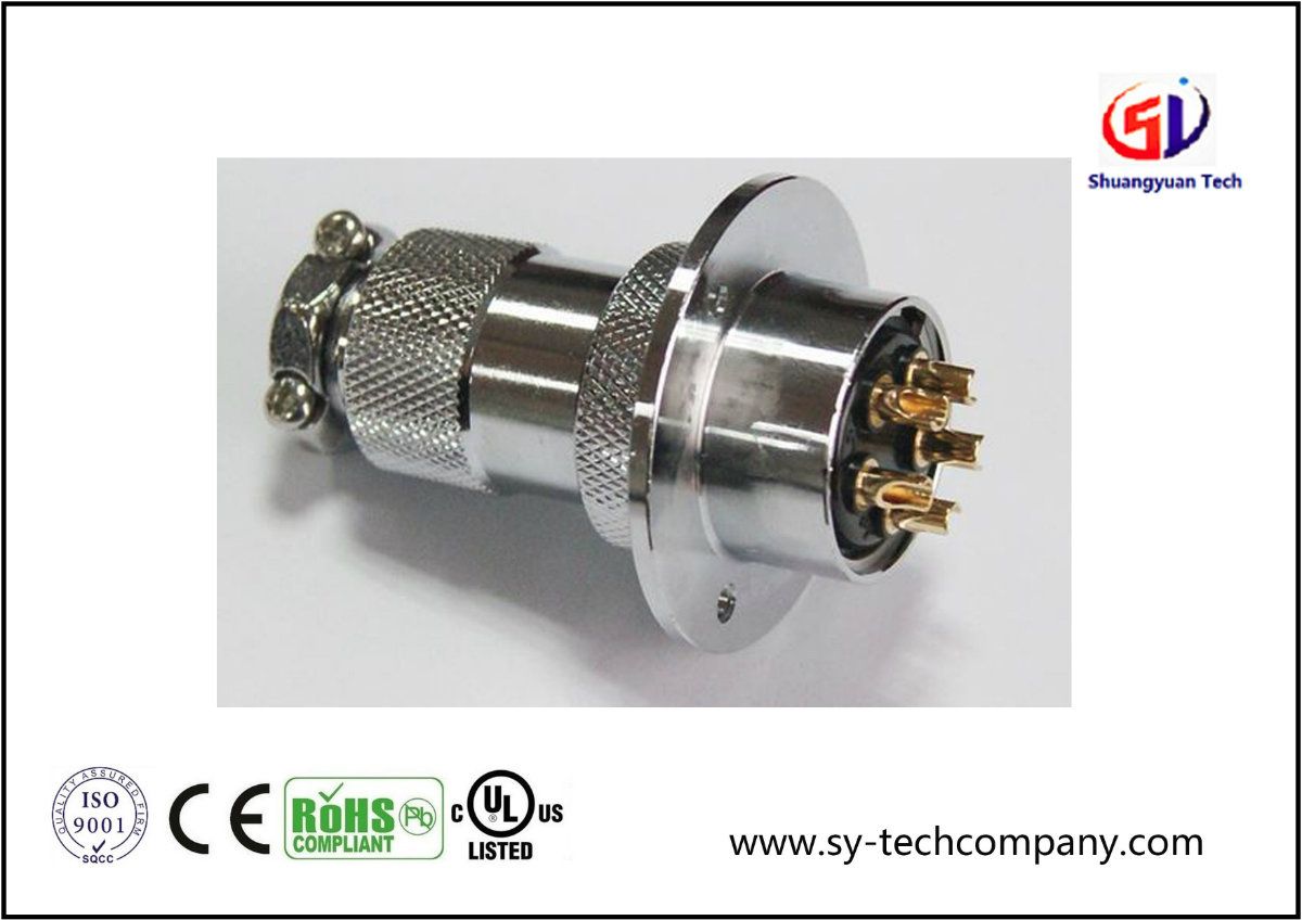 Aviation Connector 5pin, M25, Sockect Connector