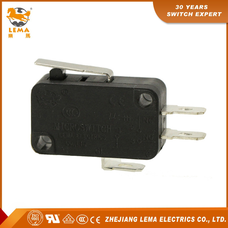 Customized Kw7-11 UL Approved Snap Action Lever Micro Switch
