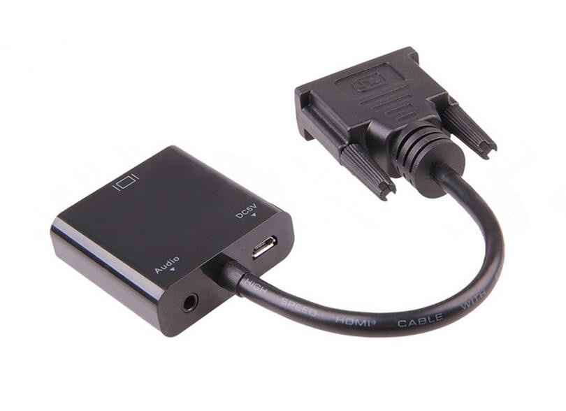 DVI to VGA Converter with 3.5mm Audio
