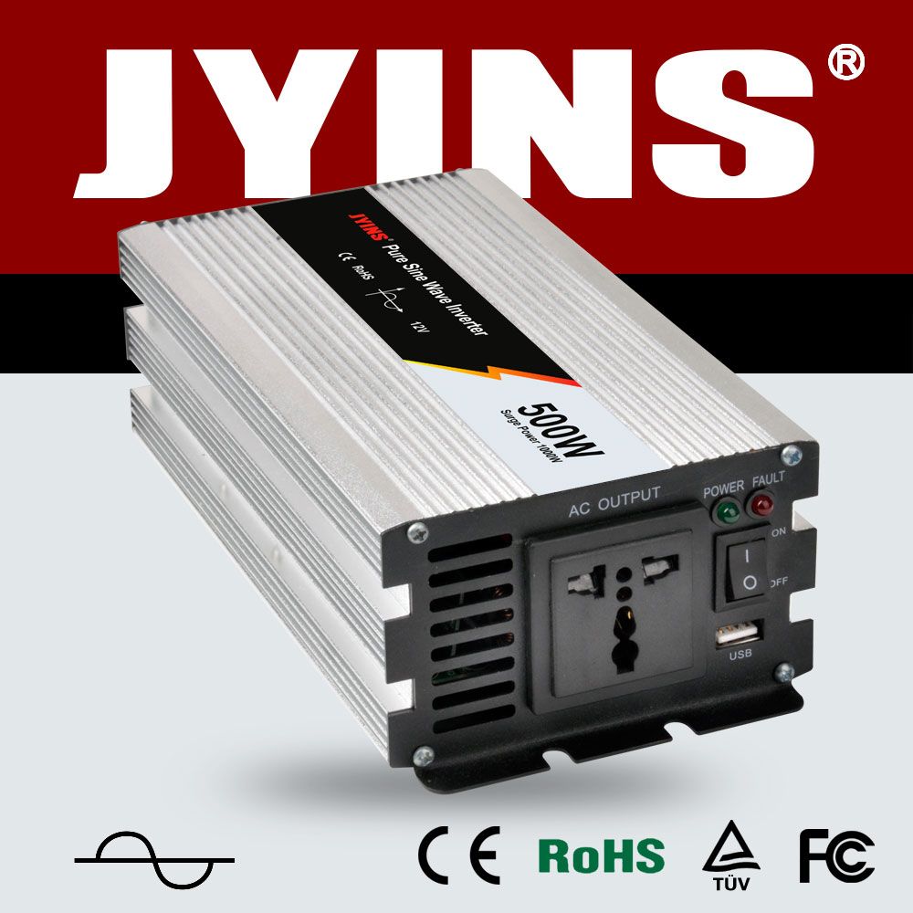 500W Pure Sine Wave Auto Car Power Inverter