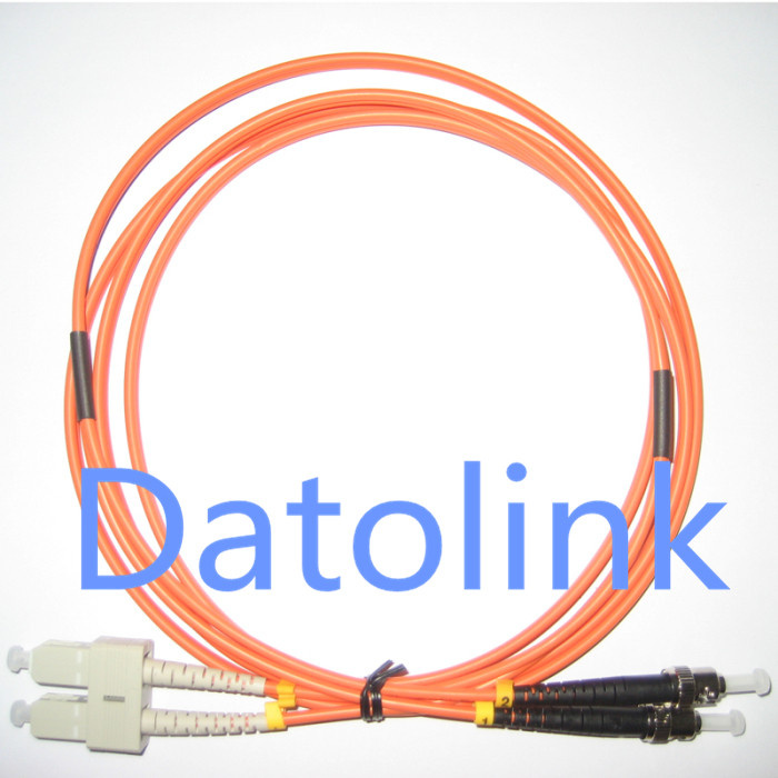 Fiber Patch Cord SC/PC-ST/PC mm Duplex LSZH 3.0mm