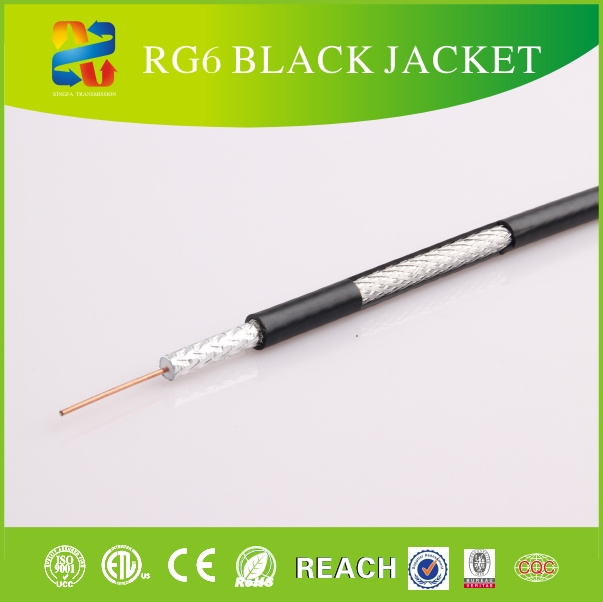 High Quality 75 Ohm Satallite Cable RG6 Coaxial Cable RG6