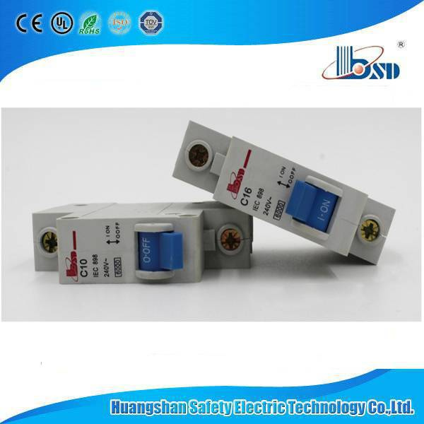 Dz47-63 6ka Mini Circuit Breaker with Semko Certificate/MCB