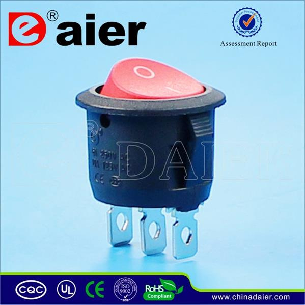 CQC CE on-on Round Rocker Switch