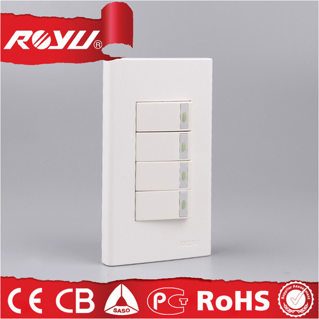 2 Way Household Electric Wall Power Button Switch