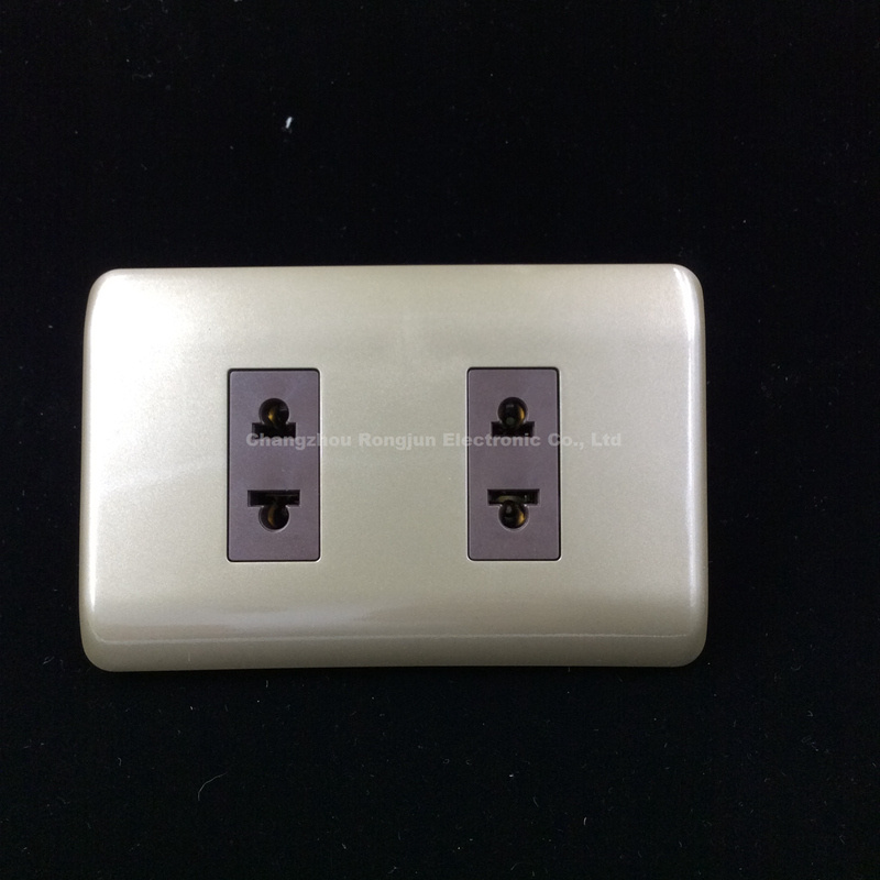 South America ABS Copper Double Wall Sockets (M022)