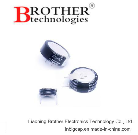 Bigcap 85c Farad Capacitor 3.6V 1.0f Supercapacitor for Smart Meter