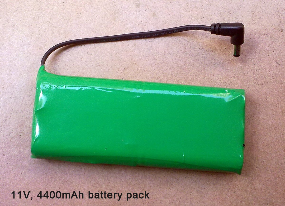 12V, 4.4A Lithium Battery for Headlight Applications and Any Other Portable Equipments (BB1204)