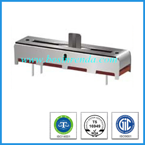 Wholesale 20mm Travel B100k Linear Slide Potentiometer for Audio Amplifier