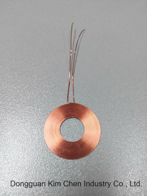 Qi Wireless Charger Receiving Coil with Enamelled Wire