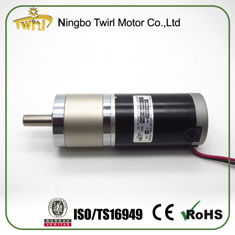45mm Diameter 12V 24V DC Gear Motor with High Torque
