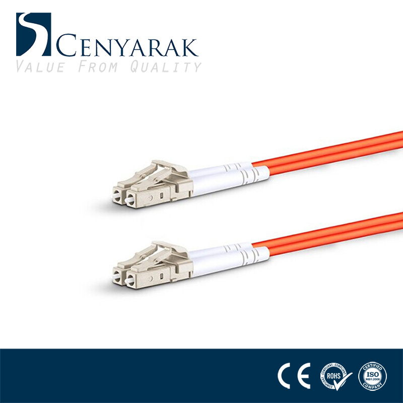 Multimode Om2 LC Fiber Patch Cable LSZH