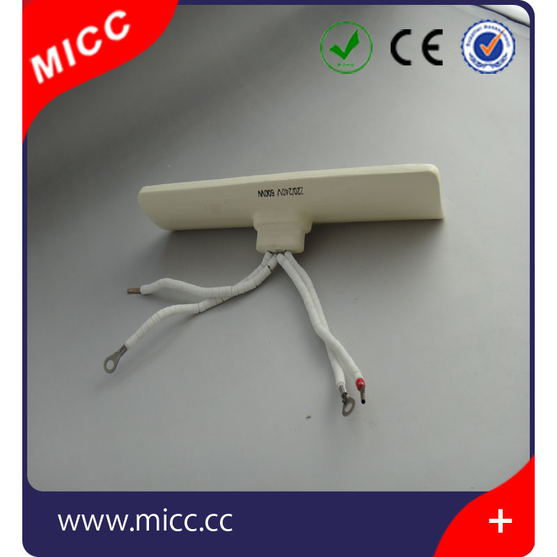 Micc Customized 245*60mm Flat Infrared Ceramic Heater
