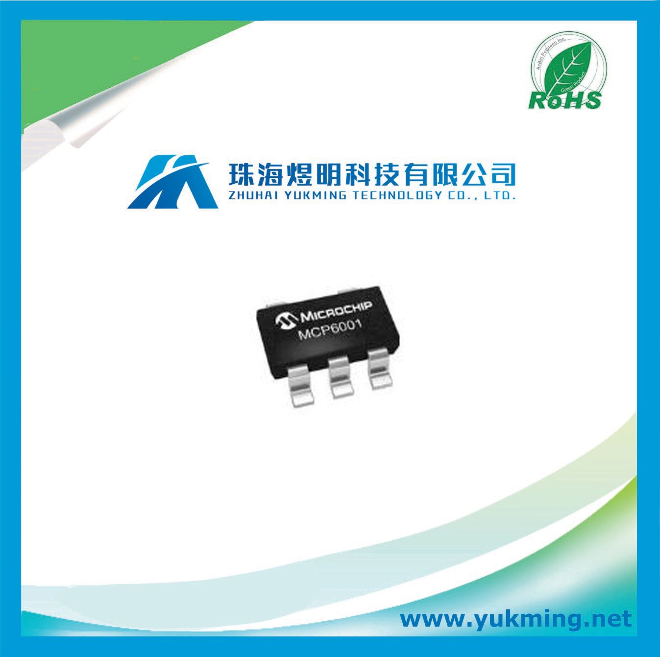 Integrated Circuit Mcp6001t-I/Ot of General Purpose Amplifier IC