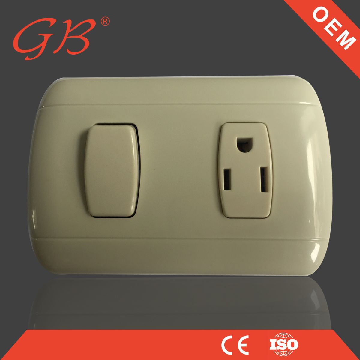 South American Wall Switch Wall Socket for Latin America