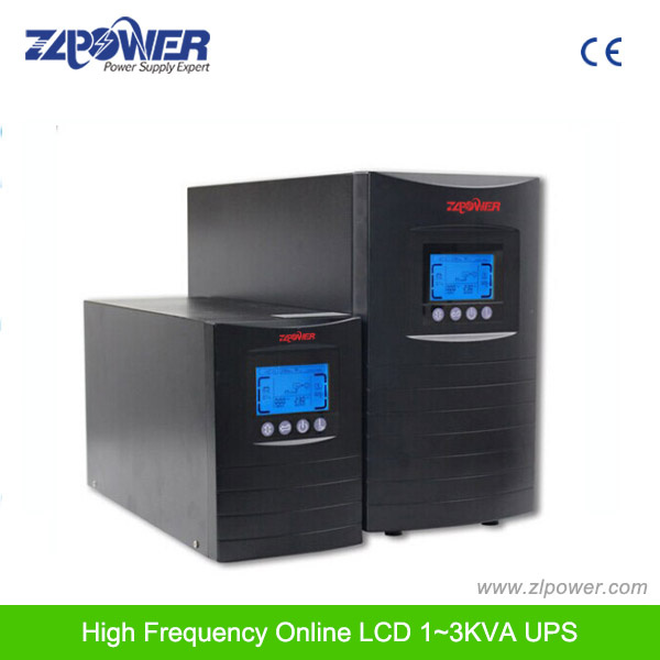 0.8power Factor LCD Display High Frequency Online UPS (EX1K~EX3KL)
