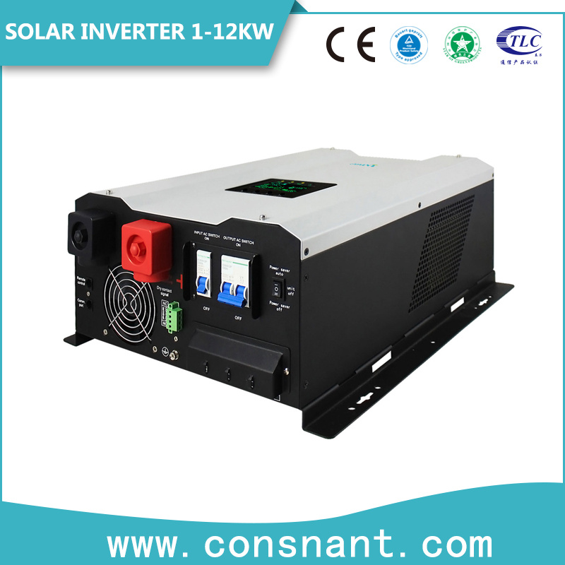 1-10kw Built-in MPPT 12VDC 230VAC Hybrid off Grid Solar Inverter