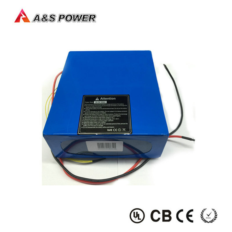 36V 20ah Rechargeable Lithium Li-ion Battery Pack 18650