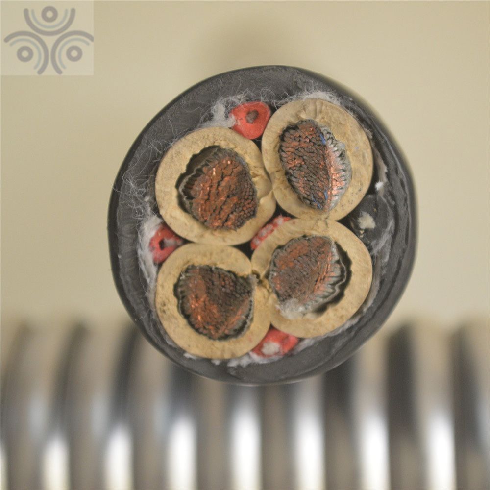 Type Shd-Gc Three-Conductor Round Portable Power Cable, CPE Jacket 15kv Mining Cable 35mm2 50mm2 70mm2
