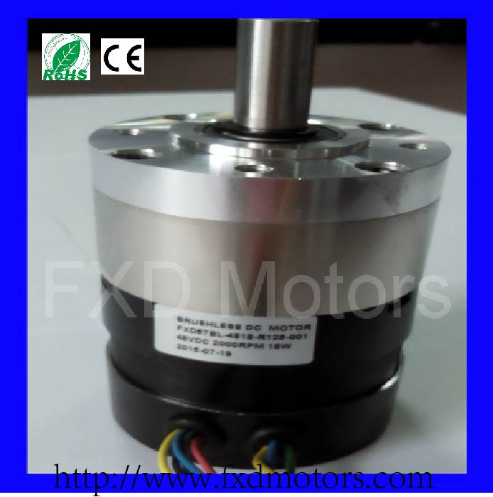 60mm 48V Brushless DC Motor for Textile Machine
