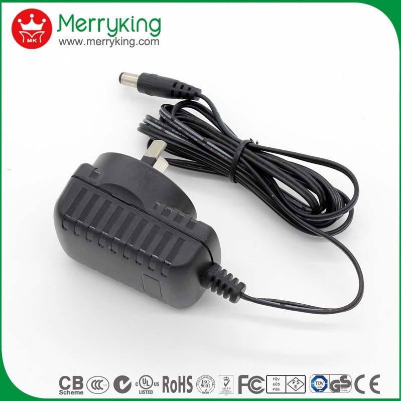 AC DC Regulated 24VDC 500mA Power Adaptor for Au