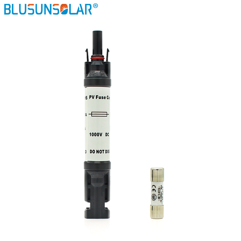 MC4 Soalr PV Fuse Connector 1000 V DC Male to Female for Solar PV System LJ0138