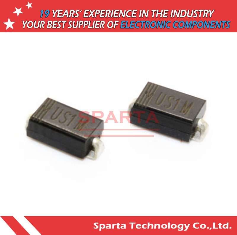 Us1a Us1d Us1g Us1j Us1m SMA Surface Mount Ultra-Fast Rectifier Diode