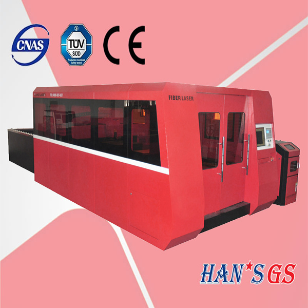 CNC Fiber Laser Cutter Machinery with Double Platform