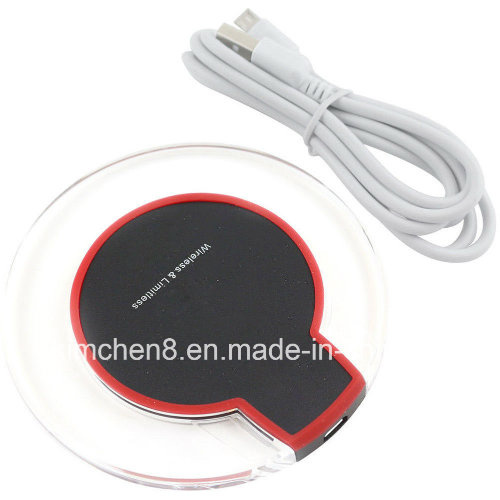 Qi Wireless Charger with USB Port & USB Cable