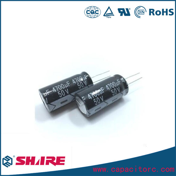 Aluminum Eelctrolytic Capacitor with Mounting Frame