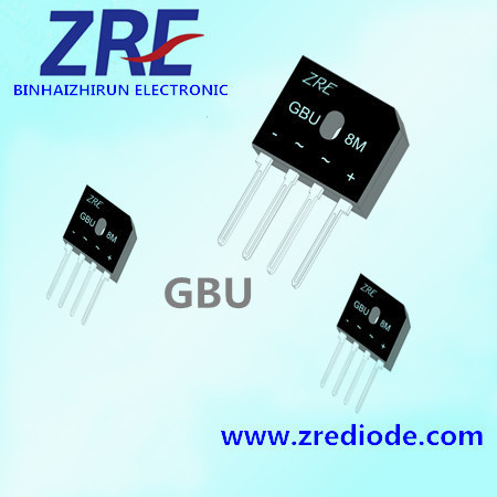 10A Gbu Axial Standard Bridge Diode Gbu10m Gbu10g Gbu Package