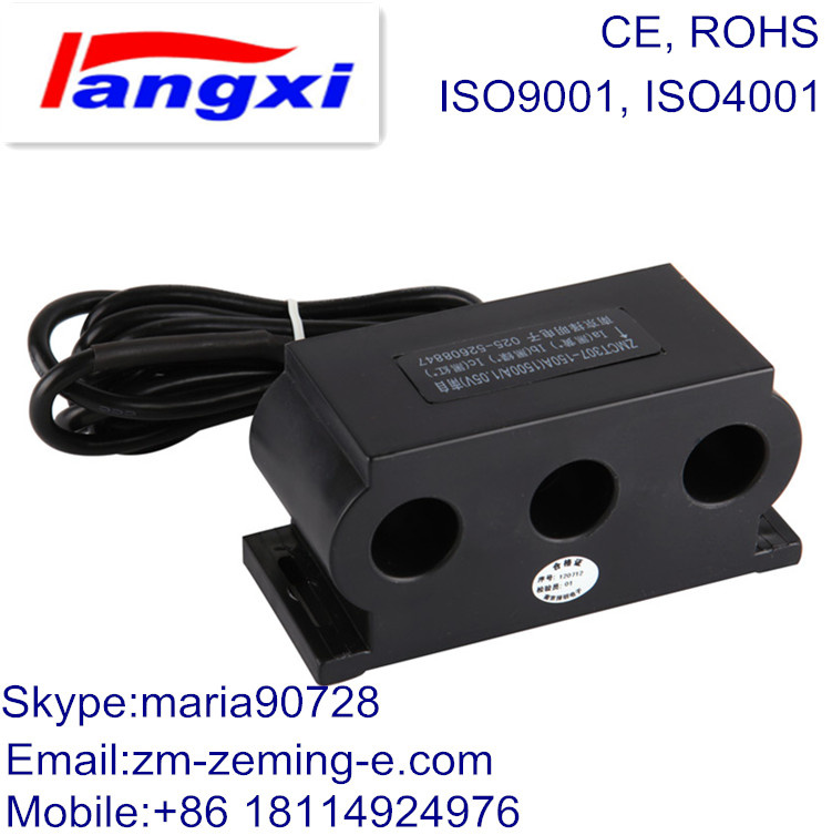 Three Phase Flying-Wires Current Transformer/Miniature Current Transformer Used for Motor Protection Zmct307