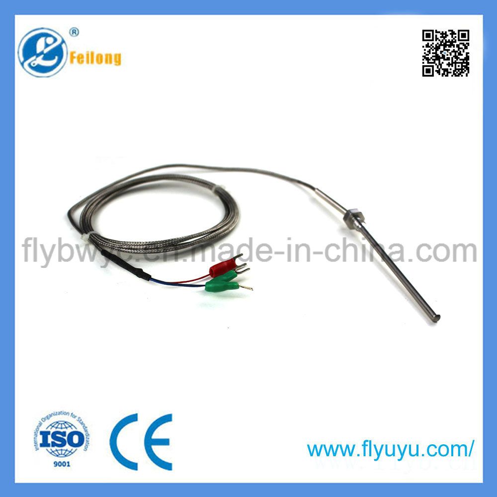 Fixed Bolt 3 Wire Rtd Temperature Sensor PT100