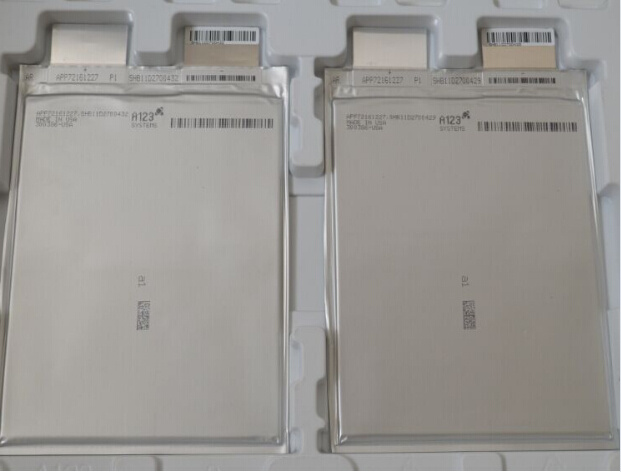 A123 20ah LiFePO4 Battery Cell Prismatic Pouch Cells Lithium Iron Phosphate Battery for Lamp, E-Bike, Motor with 30c Continuous Discharge