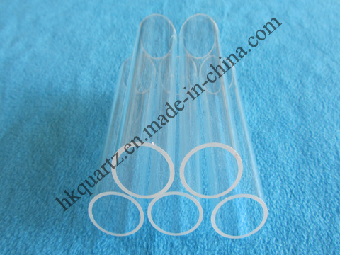 Clear Fused Quartz Tube- Both Ends Open