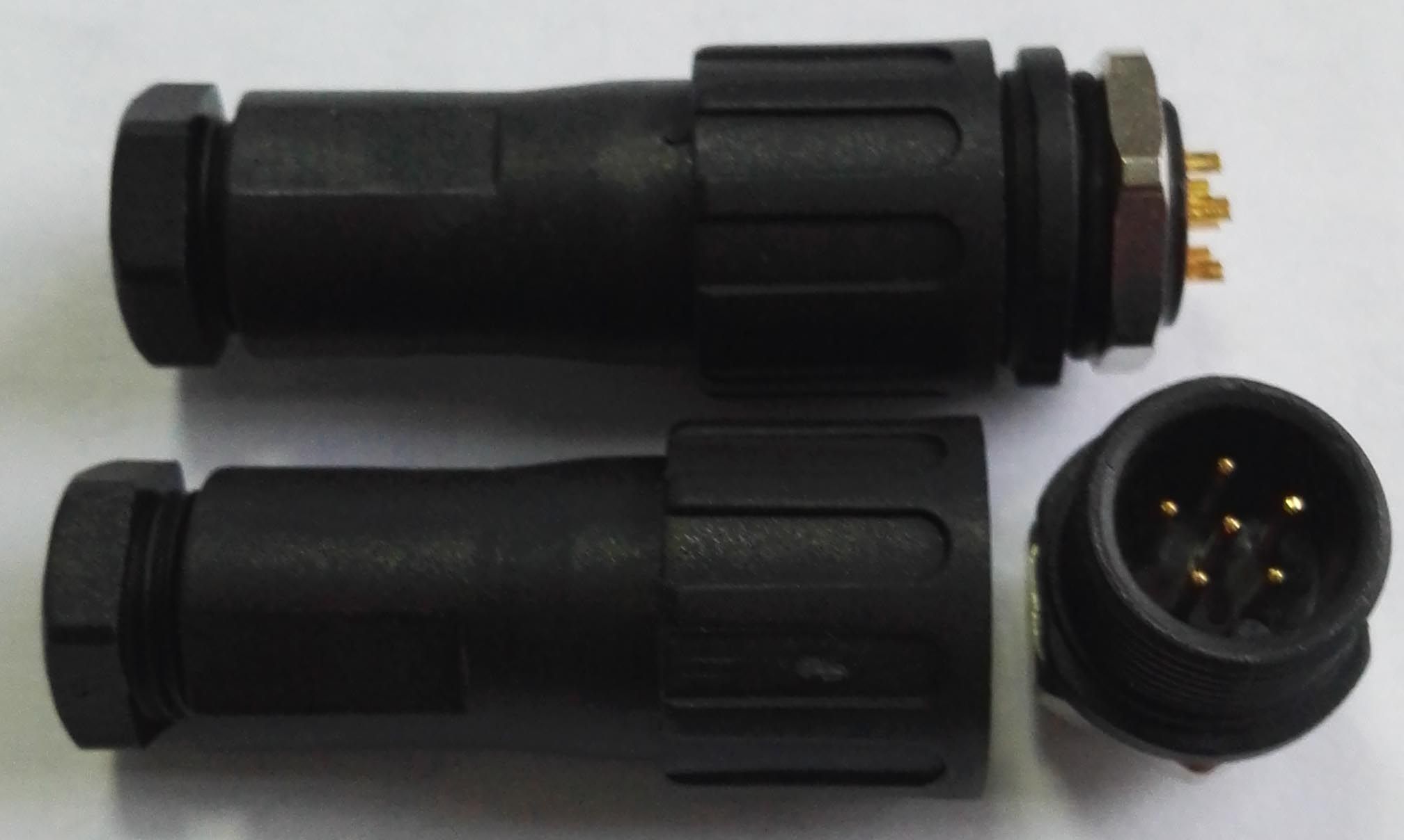 Water Proof IP68 6 Pins Connector