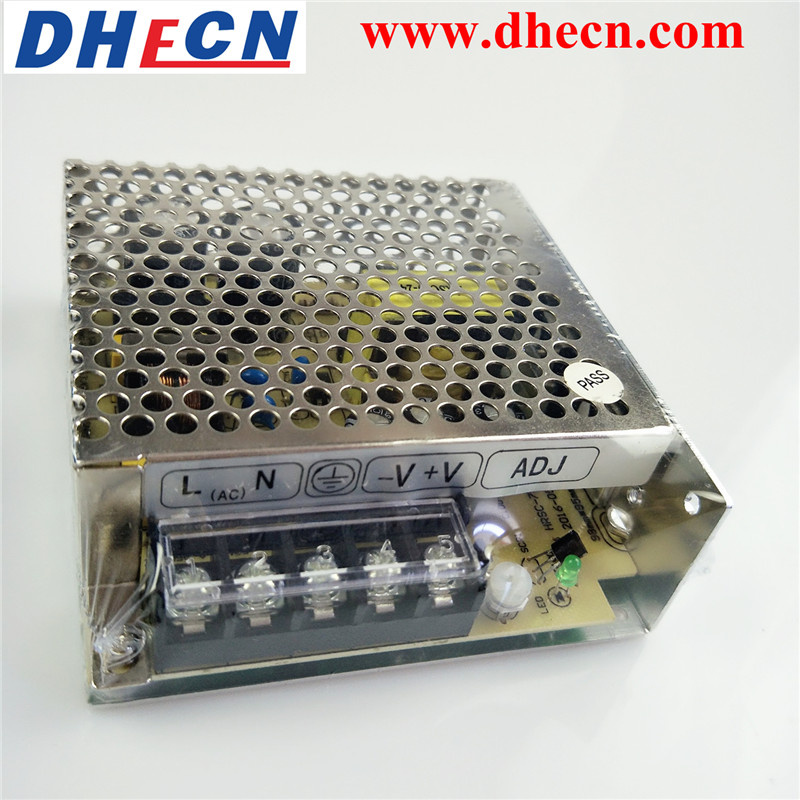 12VDC 6A Power Supply Single Output SMPS Hrsc-75-12 Ce RoHS ERP ISO9001 Certificated