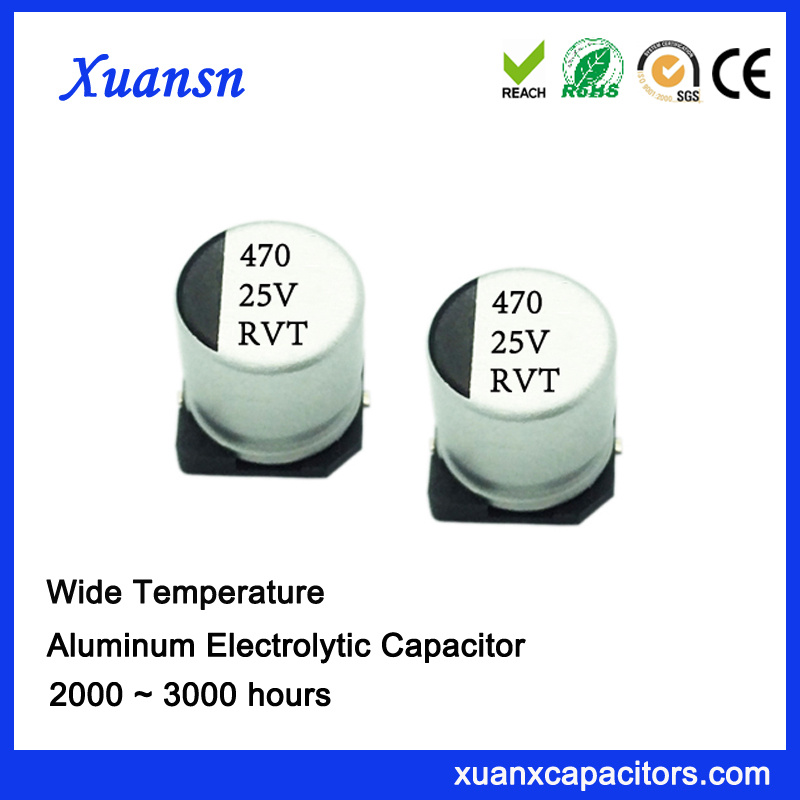 470UF 25V Standard V-Chip Electrolytic Capacitor