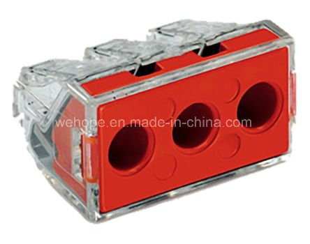 Compact Splicing Connector with Red Color