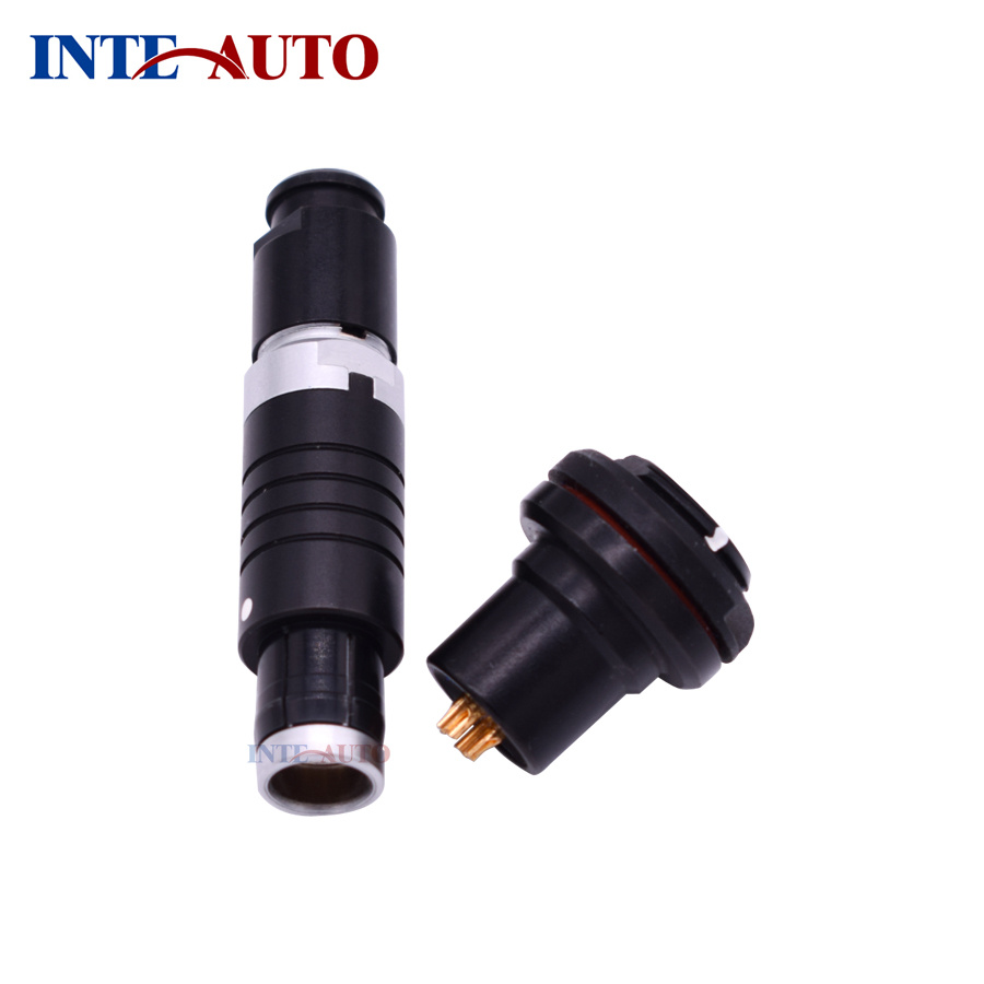Industrial Electronics Signal Push Pull Male Female Sealed Connector
