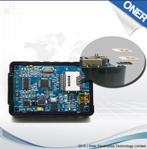 Dual SIM Card Slot Mini GPS Tracker Oct800