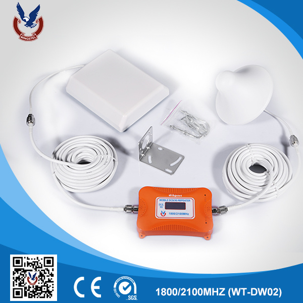 2018 Fashion Design Signal Repeater 1800/2100MHz Signal Amplifier for Cellphone